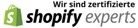 Wir sind zertifizierte Shopify Experts